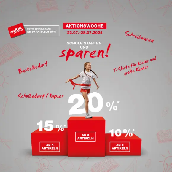 Back to School Staffelrabatt*