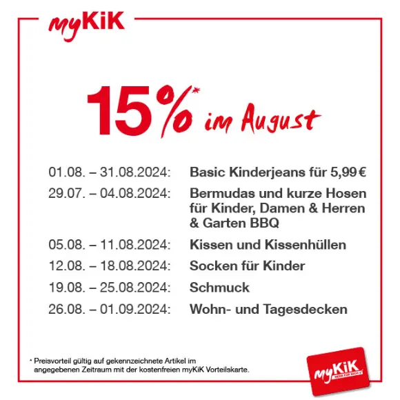 Alle Neuheiten bei KiK | Neue Produkte auf KiK.de