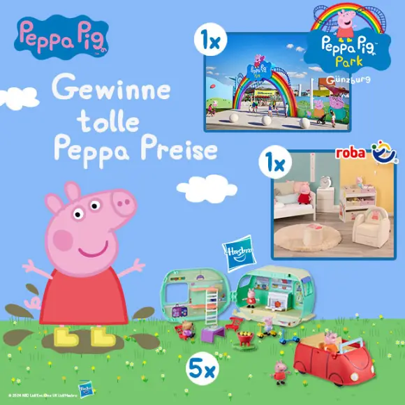 Peppa Pig Gewinnspiel! Peppa Pig Gewinnspiel