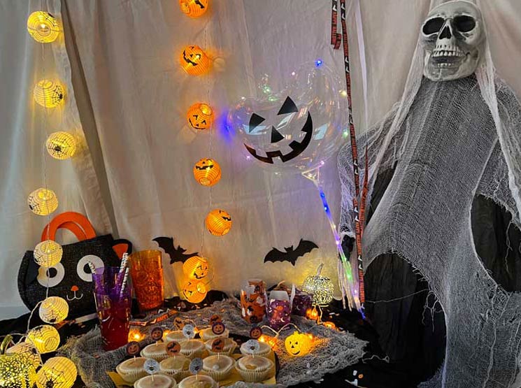 Halloween-Artikel zum kleinen Preis
